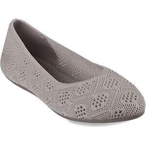 Skechers Modern Comfort Women's Women's Cleo 2.0-Knitty Witty Ballet Flat, 10